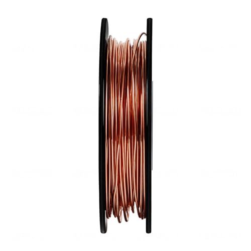 18 Gauge/1.0 mm 65 Feet 5 oz 99.9% Dead Soft Copper Wire for Electroculture Gardening, Jewelry Making, Beading, Science Projects, DIY Artwork - size: 18 Gauge/ 1.0 mm, style: 5 oz