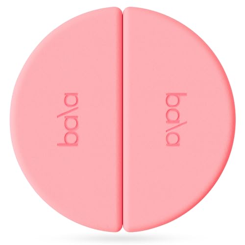 Bala Balance Blocks, High Density Yoga Blocks | Yoga Foam Blocks for Stretching & Working Out - Home Workout Accessories & Exercise Equipment for Women & Men - color: Blush