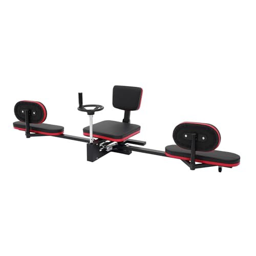 Hip Stretcher for Flexibility Stretching Equipment - color: Black+Red-220lbs