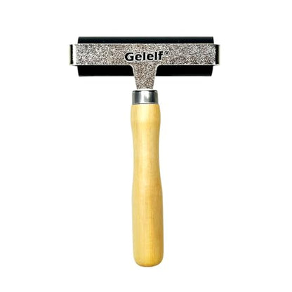 GELELF Smooth Peeling Brayer Roller - Wood Hand Roller Rollers Ink Roller Tape Roller for Gluing Taping Gel Printing Inking Block Printmaking Stamping Scrapbooks (#6: 4 Inch (10CM)) - color: #6: 4 Inch (10CM)