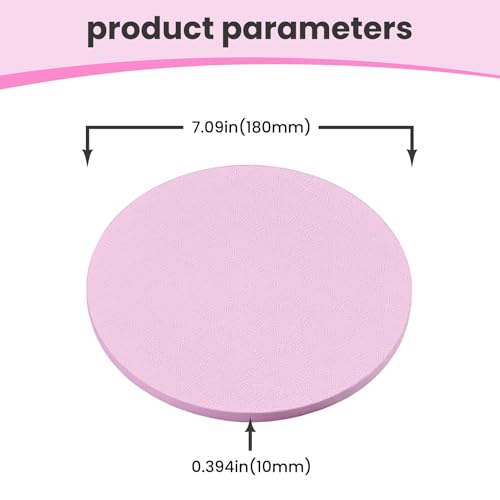 1 PCS Yoga Support Pad - Non-Slip Cushion for Yoga, Fitness, Meditation, Kneeling, Multi-Purpose Joint Protection Pad - color: Black