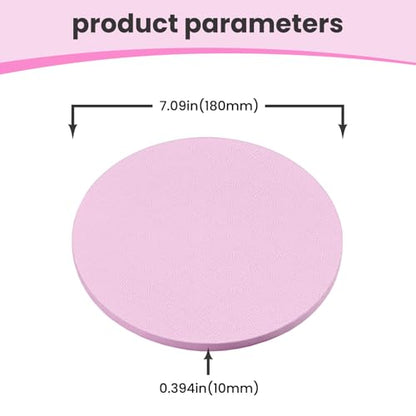 1 PCS Yoga Support Pad - Non-Slip Cushion for Yoga, Fitness, Meditation, Kneeling, Multi-Purpose Joint Protection Pad - color: Black
