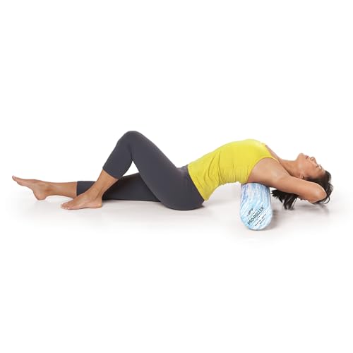 OPTP PRO-ROLLER Standard Density Foam Roller – Round, Blue, 36" x 6" - style: Blue, 36" x 6", Standard Density