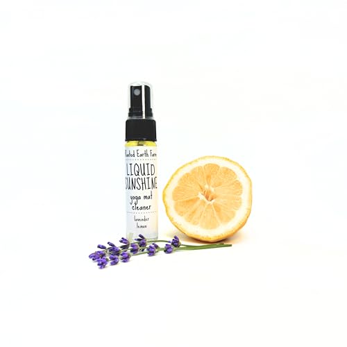 Yoga Mat Spray, 1 oz Lavender Lemon Spray, Liquid Sunshine Room and Body Mist