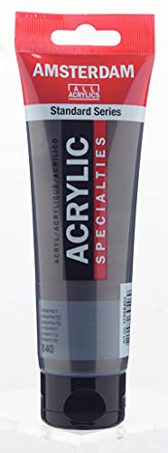 Amsterdam Standard Series Acrylic Tube 120ml Graphite 840 (17098402) - color: Graphite, size: 4.06 Fl Oz (Pack of 1)