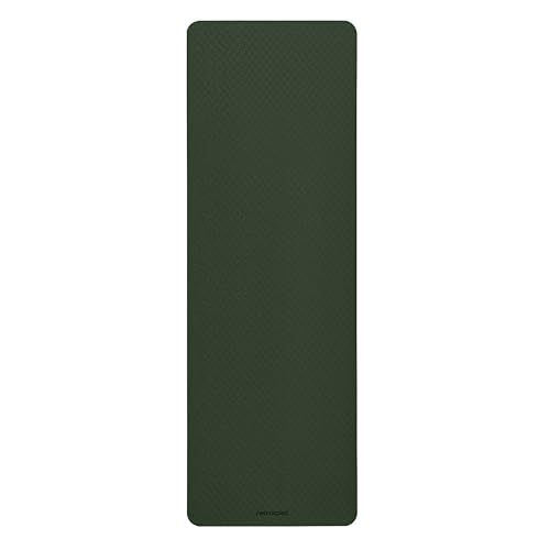 Retrospec Zuma 1/2" Yoga Mat Non Slip Exercise Mat For Pilates, Workout | 72x24x1/2", Gym Mat, Yoga Mat Strap, TPE Yoga Mat, Eco Friendly, Elastic Memory Foam, Moisture Resistant, BPA, Latex Free - color: Wild Spruce