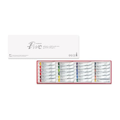 PWC ShinHan Extra Fine Watercolor Paint 7.5ml Tubes 24 Color Set