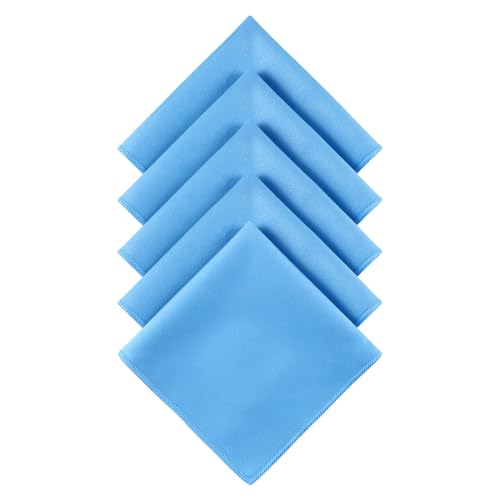 HOULIFE Sweat Absorbing Handkerchief for Men, Microfiber Quick-Dry Towels | Rags for Gym Sport Workout, Sweat Towel for Hand, Absorbency, Comfortable - color: Blue
