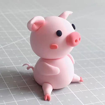 BOHS Foam Clay, Pink Air Dry Modeling Clay, 1.1 lb | Soft, lightweight; crack-free finish; EVA and polystyrene foam details; cosplay props, figurines, fake bakes and slime making - color: Pink, size: 500 g