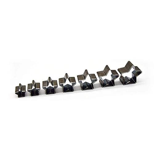 Alloy Steel Star Shape Cutting Die for Cardboard, Leather, PVC, Fabric Good Helper for Handicraft (Steel04) - color: Steel04