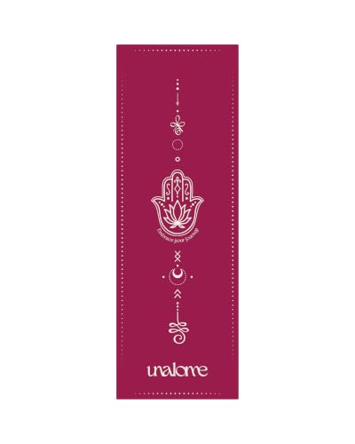 Hot Yoga Towel, Non-Slip Microfiber with Silicone Grip, 71 x 24 Inches, Quick-Dry Sweat Absorbent Yoga Mat Towel – Vitality Pink