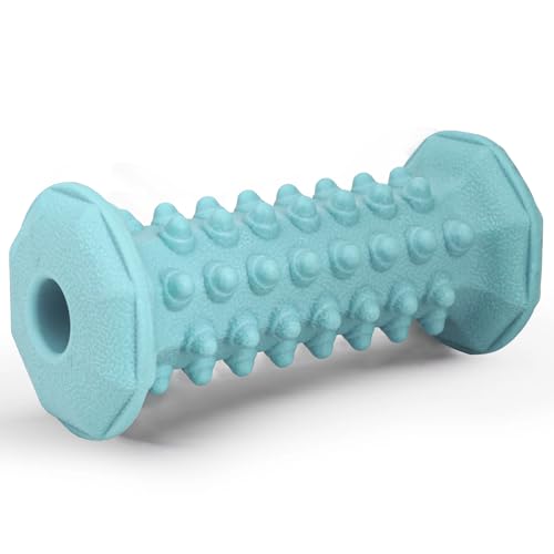 Green Foot Massager Roller for Plantar Fasciitis, Arch Heel Pain Relief | Deep tissue massage for feet, calf, arch and heel pain. for plantar fasciitis relief, home, office and travel use - color: Green