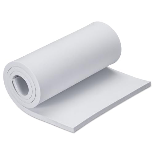 15mm Thick White Eva Foam Cosplay Sheets roll, 13.9" x 39" Premium eva Craft Foam for Cosplay Costume by MEARCOOH - color: White, size: Thickness-15mm