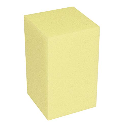 Rehabilitation Advantage Yellow Foam Block Hand Exercisers, Set Of 16 - color: Yellow
