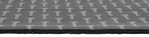 Rockville RockMat Pro 50 Sq Ft 3-in-1 Car Sound Deadener, 275mil, 20 Sheets | Foam/Rubber/Aluminum, Self-Adhesive, Waterproof, 7mm Thick, Includes Roller, Non-Toxic, Vibration Dampening, Paintable - style: 50 SQUARE FEET