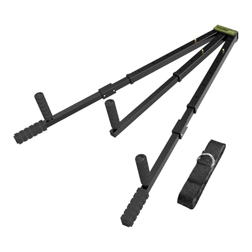 Premium 3-Bar Leg Stretcher Device | Adjustable Flexibility Equipment for Ballet, Yoga, Martial Arts & Home Gym | Stainless Steel | Non-Slip Handles | Adjustable & Portable