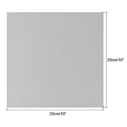 uxcell Grey EVA Foam Sheets 10 x 10 Inch 10mm Thickness for Crafts DIY Projects, 4 Pcs