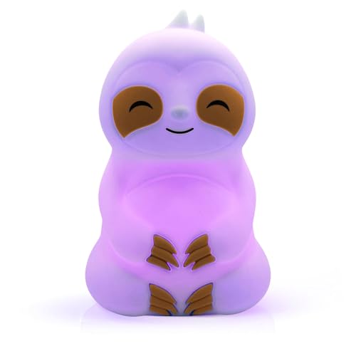 Mindsight 'Breathing Buddha' Guided Visual Meditation | 3 Modes to Slow Your Breathing & Calm Your Mind | Stress & Anxiety Relief | Wellness Gift | Adults, Kids, Classrooms | USB Rechargeable - size: Sloth