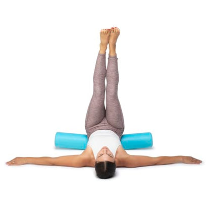 OPTP PRO-Roller Super Soft Density Foam Roller – Round, Light Blue, 36"x 6"
