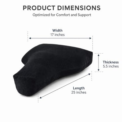 T-Shape Meditation Cushion, Ergonomic Zafu Yoga Floor Pillow with Buckwheat Hull Fill, Removable Washable Cover,For Mindfulness, Yoga, and Deep Relaxation(black) - color: Black
