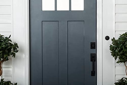 Rust-Oleum 369387 Advanced Dry Door & Trim Paint, Quart, Satin Alpine Gray - color: Satin Alpine Gray
