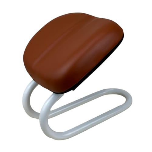 Menolana Kneeling Meditation Stool, Prayer Bench Adjustable Height, Portable Meditation Bench, for Studio Yoga Praying Prayer, Brown - color: Brown D