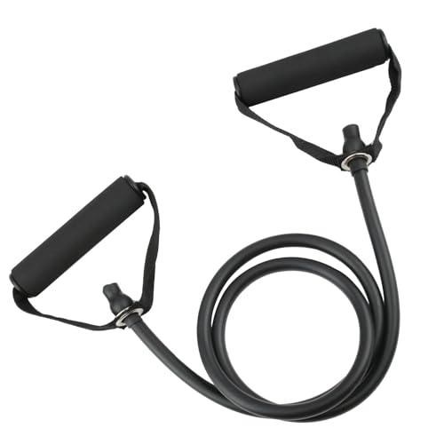 Resistance Bands with Handles, Easy Hold Working Out Exercise Bands, Comfortable Workout Accessory for Men Women Strength Training Muscle Shaping Physical Therapy Home (30LB)