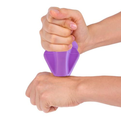 Trigger Point Massage, Massager Ball for Deep Tissue Myofascial Release Physical Therapy, Foot Plantar Fasciitis Pain Relief Psoas Hip Flexor Iliacus Release, Back Muscle Knot Release Tool - color: Purple Pointmassager