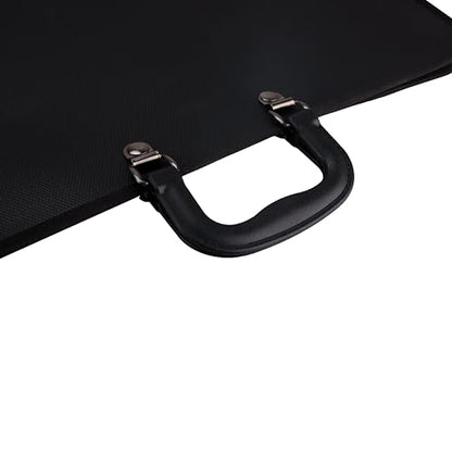 Artist's Loft Art Portfolio – Hard-Shell Zippered Portfolio with Carry Handles, Black, 17" x 22", 1 Pack