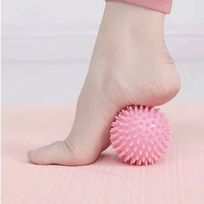 Massage Ball - Spiky for Deep Tissue Back Massage, Foot Massager, Plantar Fasciitis & All Over Body Deep Tissue Muscle Therapy，Foot Massage Ball