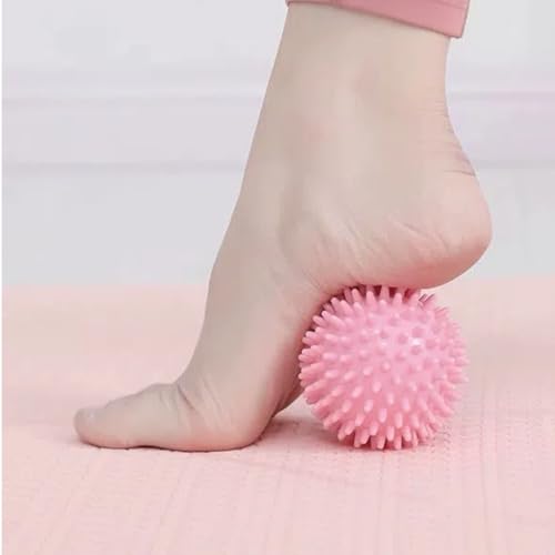 Massage Ball - Spiky for Deep Tissue Back Massage, Foot Massager, Plantar Fasciitis & All Over Body Deep Tissue Muscle Therapy，Foot Massage Ball