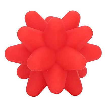 Diohce Spiky Massage Ball, Acupoint Physical Massage Balls, for Foot Massage, Deep Tissue Massage Ball, Point Plantar Fasciitis Relief (Red)