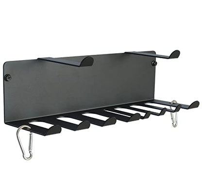 Multi-Purpose Gym Storage Rack Resistance Bands Holder Home Gym Accessories Storage Fitness Bands Rack Heavy Duty Hooks for Resistance Bands, Straps, Jump Ropes, Foam Rollers, Chains