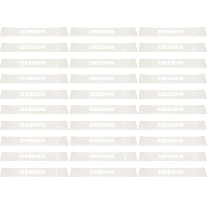 DEEKIN 30 Pcs Resistance Exercise Bands Bulk | Resistance Loop Elastic Bands, Exercise Equipment for Women, Men, Home Pilates, Fitness, Gym, Yoga - color: Light Beige, style: 15-20 Lbs