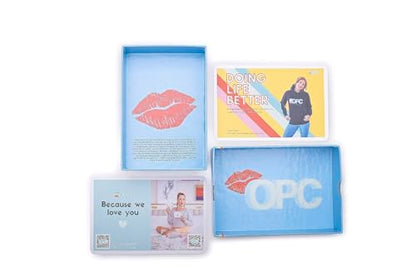 OnlinePilatesClasses Pilates Chair Deck with Video Tutorials, Fitness Flash Cards with 97 All-Levels Cards Set for Home Gym Exercise, Chair Not Included - color: Chair Deck 97 Cards