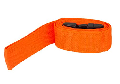 PrimaCare IR-5008-3 Pack of 3, 2 Piece Backboard Strap with Loop Lock for Patients, Adjustable Immobilization Straps with Quick Release Buckles for Spine Boards, 9 Feet, Orange - size: Loop Lock 9 Ft