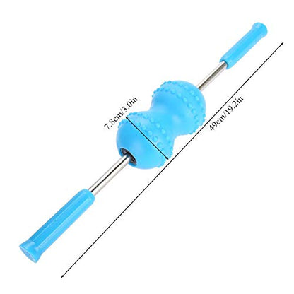 Massage Roller, Portable Multifunctional Body Muscle Yoga Massage Roller Stick Pain Relief Stick