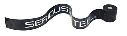 Serious Steel Mobility & Recovery (Floss) Bands |Compression Band | Tack & Flossing Band (7' L x 2" W) - color: Pair - Black