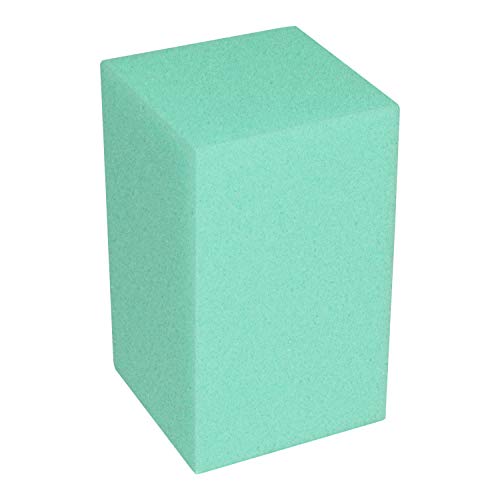 Rehabilitation Advantage Green Foam Block Hand Exercisers, Set Of 16 - color: Green