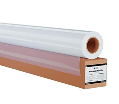 Screen Print Direct® 5 Mil Waterproof Inkjet Transparency Roll (13" x 100') - Transparency Film for Silk Screen Printing, Waterproof Inkjet Film Rolls for Screen Printers - Screen Printing Supplies - size: 13 x 100 roll - 2" core