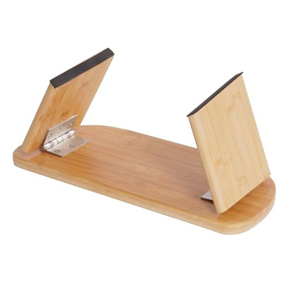 Meditation Bench, Portable Bamboo Meditation Bench Ergonomic Meditation Stool Comfortable Folding Kneeling Meditation Bench with Meditation Cushion for Longer Meditation (Coffee) - color: Coffee