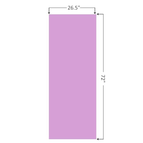 Eunzel Hot Yoga Towel Non Slip Yoga Mat Towel Non-Slip Sweat Absorbent Microfiber Towel for Hot Yoga, Pilates and Workout 72" x 26.5", Purple - color: Purple