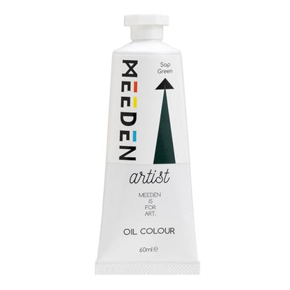 MEEDEN Artist Grade Oil Paint: Sap Green - 60ml/2oz Tube | Professional Art Paints and Supplies for Canvas Painting - color: Sap Green, size: 2 Fl Oz (Pack of 1)