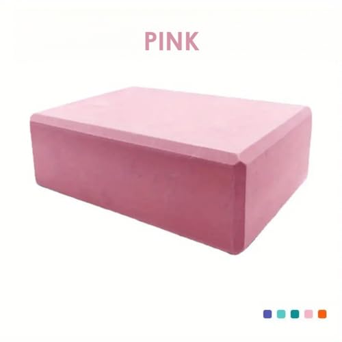Non-Slip High-Density Yoga Foam Block – Balance & Support for Yoga, Pilates & Meditation - color: Orange