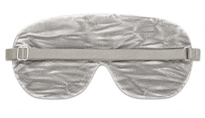 Handmade Opulence Yoga Eye Pillow - Weighted Flaxseed Fill, Unscented, Satin & Velvet, Adjustable Strap - Ideal for Meditation & Restful Sleep - Lovely Lilac - TEMF-LL - color: Lovely Lilac