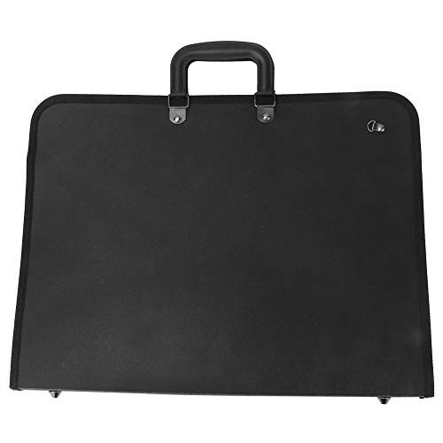 Drawing Board Bag, Art Portfolio Case, 18.9 X 14.5 Inch PVC A3 Art Portfolio Tote, Painting Plate Bag Drawing Sketch Board Storage Bag for Students Designers