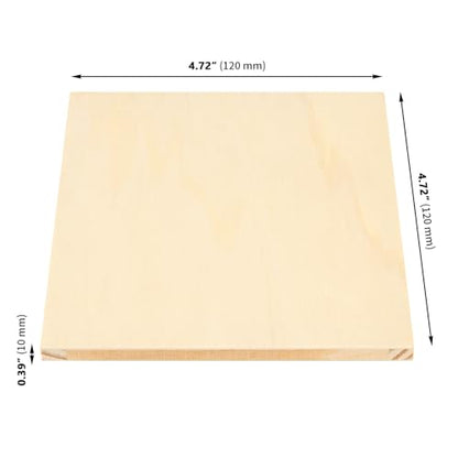 30 PCS 5 x 5 inch Wood Canvas, Blank Square Canvas for Painting, Unfinished Wooden Canvas Board for Painting DIY Craft Projects - size: 5 x 5 inch