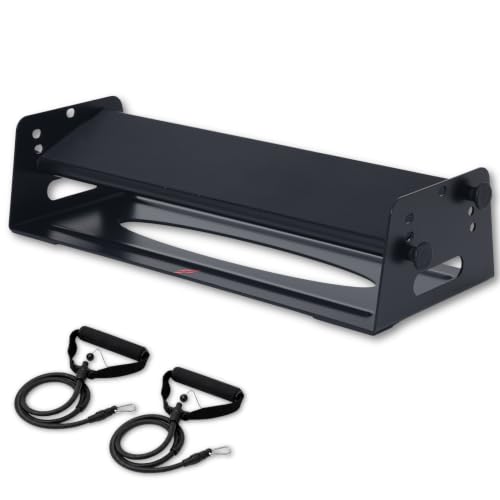 Calf Raise Block, Adjustable Angle & Height, Steel, 880lbs | Relieves plantar fasciitis, achilles tendon & tibialis pain; doubles as heel raise & calf stretch platform for ankle mobility