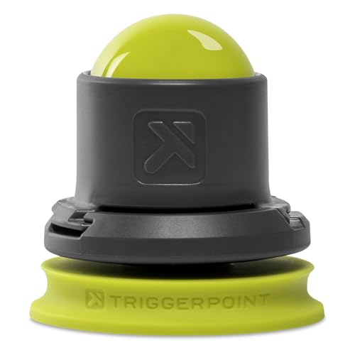 TRIGGERPOINT Mountable Massage Ball – Wall-Mounted Muscle Relief Tool with Multi-Density EVA Foam, Customizable Pressure, Non-Friction Design, Compact for Targeted Relief at Home, Gym, or Travel