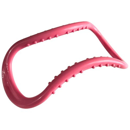 Yoga Circle Stretch Resistance Ring Pilates Bodybuilding Fitness Workout Tools, Non Stretchable，Workout Fitness, PP Material, Non-Slip Handles, Massage Point Design